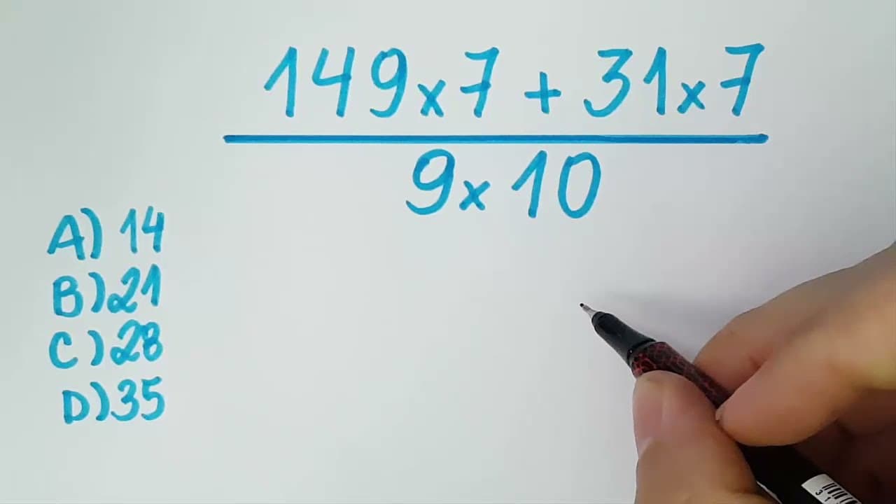 Thumbnail: 🔥 HELP MATEMÁTICA BÁSICA - Expressão com  Fração #316