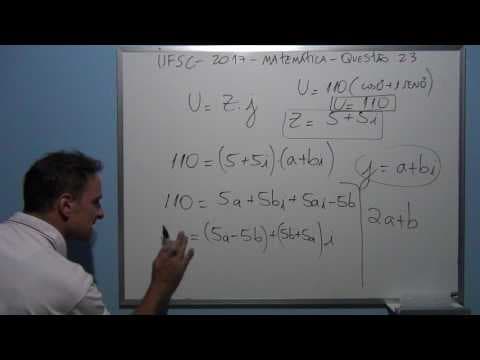 Thumbnail da aula: UFSC 2017 Matemática Questão 23