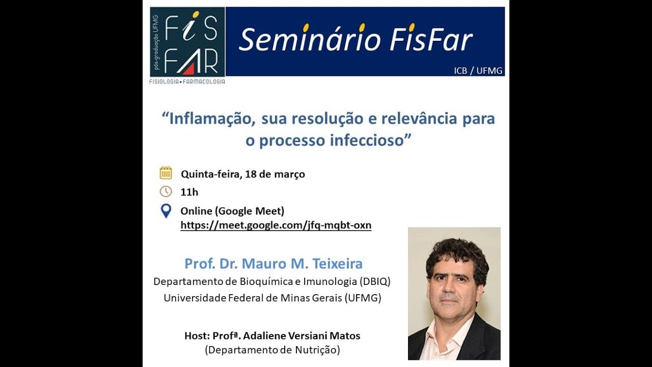 Thumbnail: Webinar: Prof. Dr. Mauro Teixeira (UFMG)