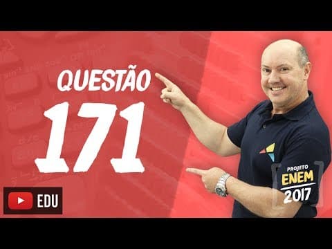Thumbnail da aula: Enem 2016 - Matemática | Questão 171 (Caderno Rosa)