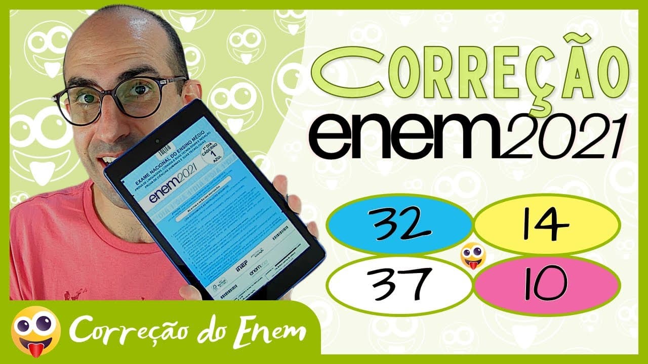 Thumbnail: [CORREÇÃO DO ENEM] Questão 32 - Enem 2021 - Prova azul ▷ Estojo escolar
