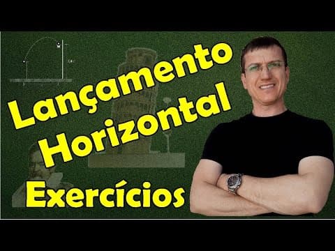 Thumbnail da aula: LANÇAMENTO HORIZONTAL - EXERCÍCIO RESOLVIDO - Aula 23 - Prof. Marcelo Boaro