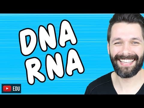 Thumbnail da aula: DNA E RNA - ÁCIDOS NUCLEICOS - BIOQUÍMICA | Biologia com Samuel Cunha