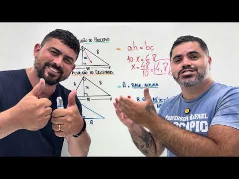 Thumbnail da aula: 🤯 RAFAEL PROCOPIO & CRISTIANO MARCELL com uma DICA DE GEOMETRIA PLANA para Concursos Militares!