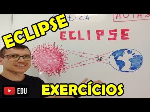 Thumbnail da aula: EXERCÍCIOS de ÓPTICA - O QUE É O ECLIPSE ?- Prof.  Boaro - AULA 2 - VÍDEO# 2