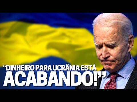 Thumbnail da aula: EUA: dinheiro para Ucrânia acabando! Rússia dobra gasto militar! Mercosul: “Europa, agora é Ásia!”