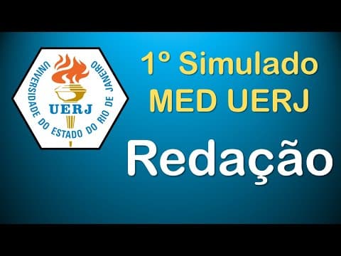 Thumbnail da aula: Redação no vestibular da UERJ - Livro 1984 - O que muda em uma sociedade de frequente vigilância?