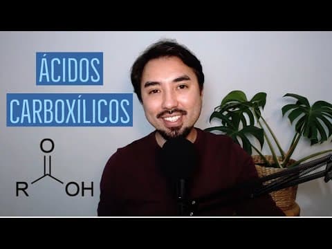 Thumbnail da aula: ÁCIDOS CARBOXÍLICOS | Aula 18