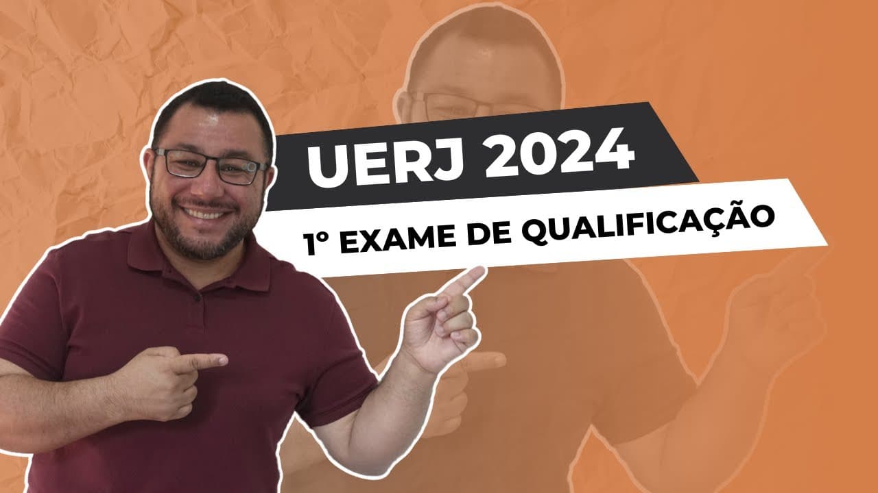 Thumbnail: Resolução UERJ 2024 - 1º Exame de Qualificação | Química