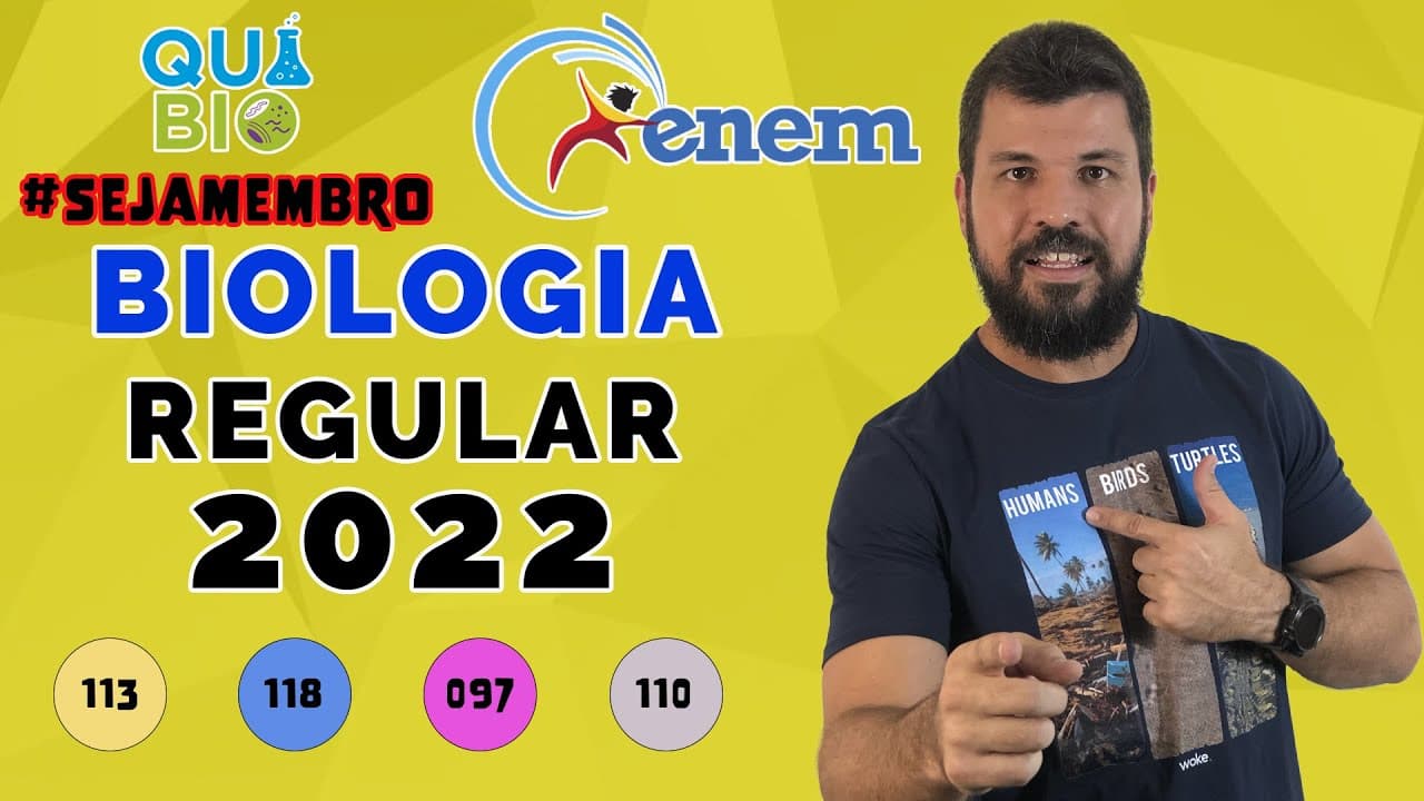 Thumbnail: ENEM 2022 - Questão 113 - Em 2002 foi publicado um artigo científico que relacionava alterações na