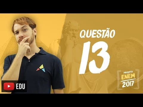 Thumbnail da aula: Enem 2016 - Ciências Humanas | Questão 13 (Caderno Branco)