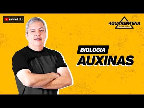 Thumbnail da aula: QUARENTENA: Auxinas | Biologia