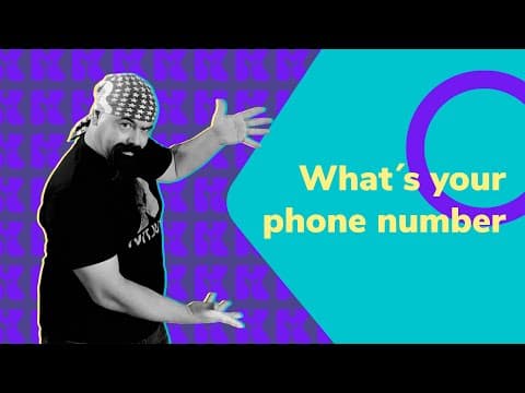 Thumbnail da aula: Inglês 2.0 | Kultivi | What´s your phone number | Prof. Rui Ventura