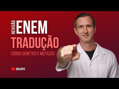 Thumbnail da aula: ENEM (2021) - A sequência de nucleotídos do RNA mensageiro presentes em um gene de um fungo
