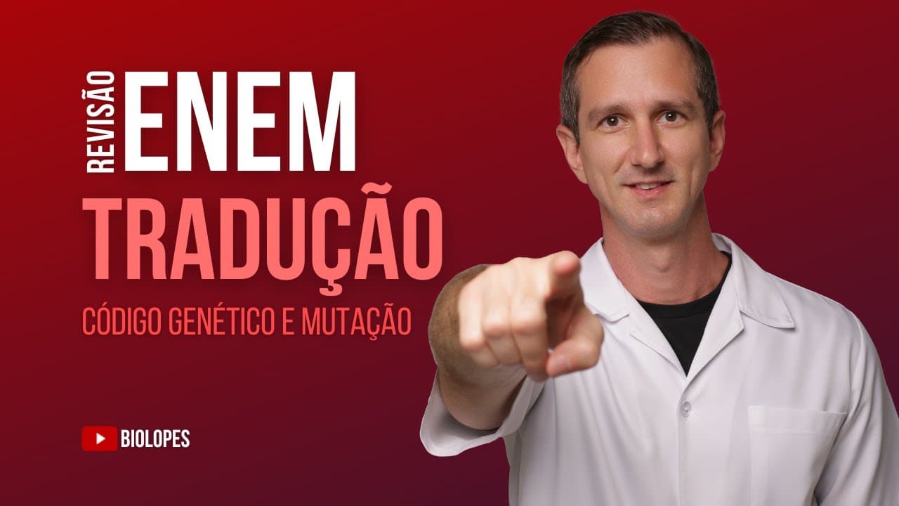 Thumbnail: ENEM (2021) - A sequência de nucleotídos do RNA mensageiro presentes em um gene de um fungo
