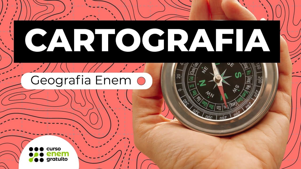 Thumbnail: O QUE É E COMO ESTUDAR CARTOGRAFIA | Geografia para o Enem | Eduardo Cunha