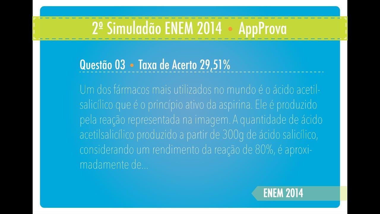 Thumbnail: 2º Simuladão ENEM 2014 - AppProva - Correção