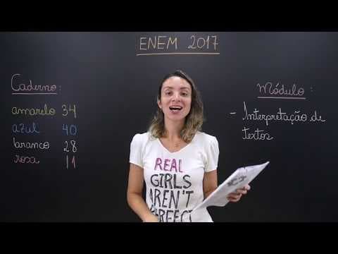Thumbnail da aula: ENEM 2017 - Questão 34 de Linguagens (Caderno Amarelo)