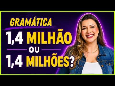Thumbnail da aula: MILHÃO E BILHÃO: COMO ESCREVER E LER NÚMEROS GRANDES - Profa. Pamba