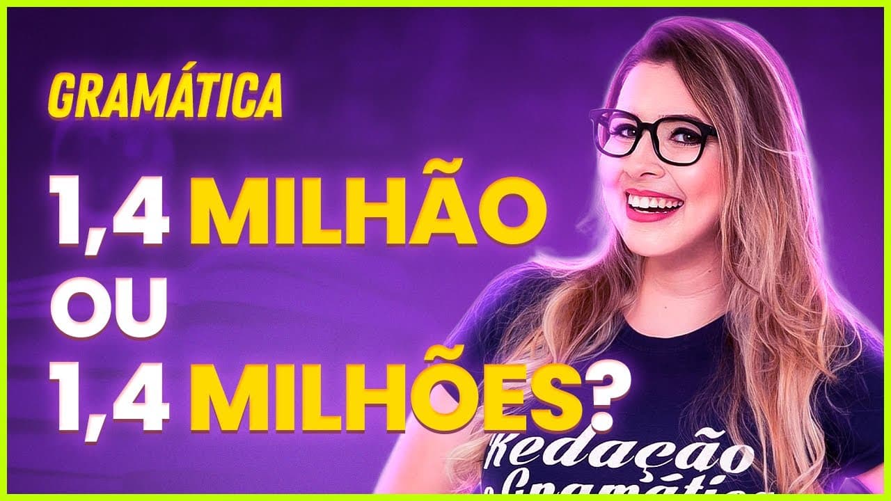 Thumbnail: MILHÃO E BILHÃO: COMO ESCREVER E LER NÚMEROS GRANDES - Profa. Pamba