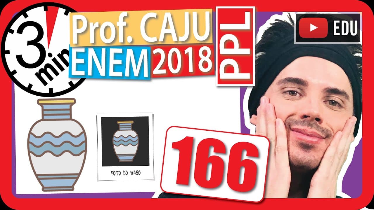 Thumbnail: 🏃ENEM 2018 PPL 👉 RAPIDINHA Questão 166 - Escala