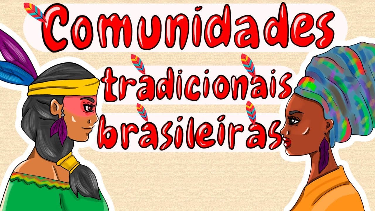 Thumbnail: Povos Tradicionais Brasileiros: Indígenas, Ribeirinhos, Caiçaras etc. (Resumo Ilustrado)