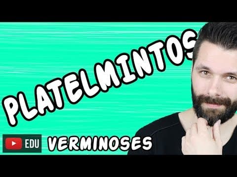 Thumbnail da aula: PLATELMINTOS - REINO ANIMALIA - ZOOLOGIA | Biologia com Samuel Cunha