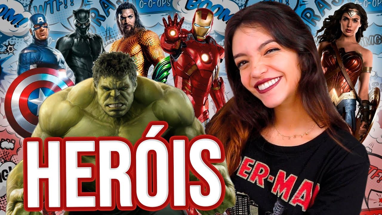 Thumbnail: 🦸🏻‍♂️💥 REVISÃO PARA O ENEM COM SUPER HERÓIS: REDAÇÃO, BIOLOGIA E HISTÓRIA! 🚀 (Débora Aladim)