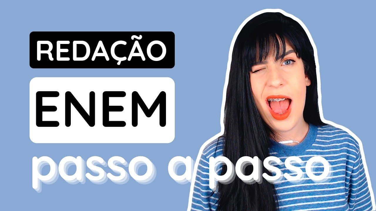 Thumbnail: Como fazer uma redação passo a passo | Enem