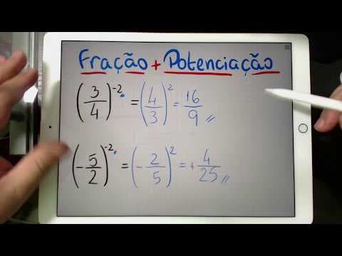 Thumbnail da aula: ⏱ FRAÇÃO COM EXPOENTE NEGATIVO 👉 Minuto Matemática