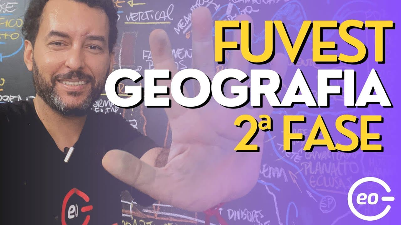 Thumbnail: Fuvest 2025|  2ª fase | Geografia | GabaritaGeo