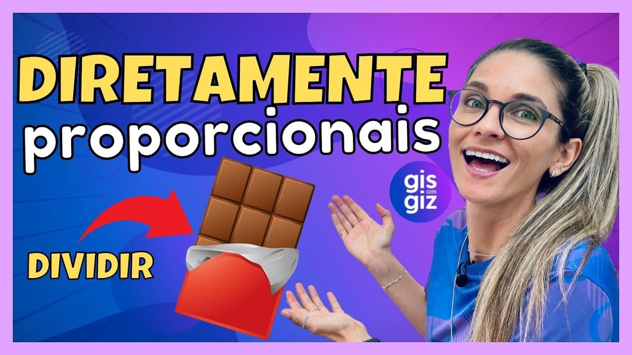 Thumbnail: GRANDEZAS DIRETAMENTE PROPORCIONAIS  7° ano \Prof. Gis/