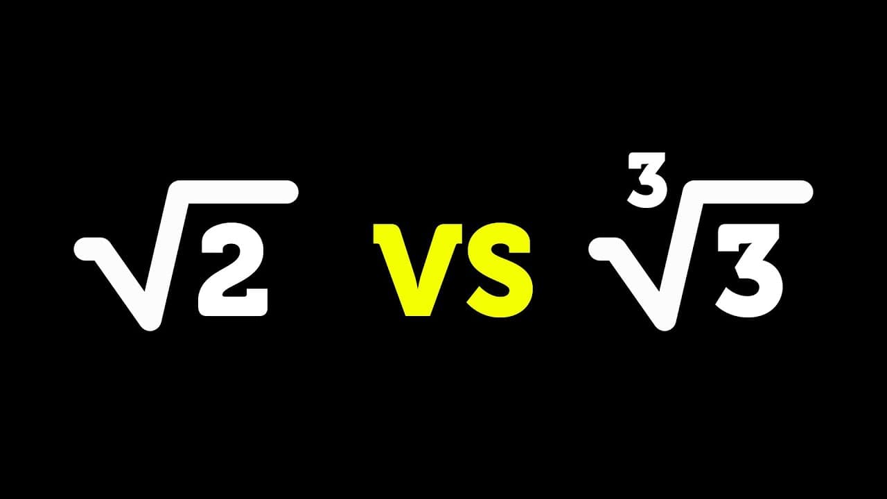 Thumbnail: Qual NÚMERO é MAIOR? (Potenciação e Radiciação)