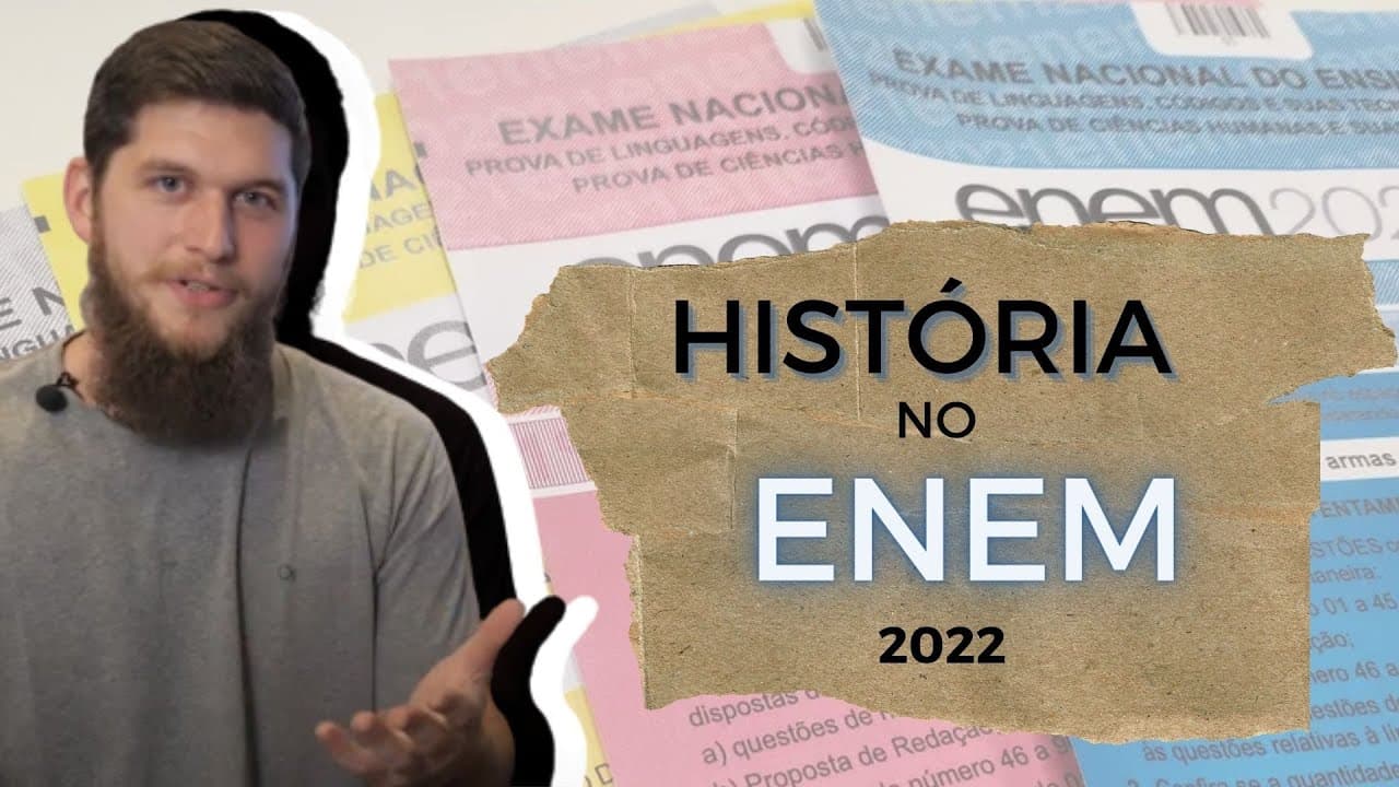 Thumbnail: RESOLUÇÃO HISTÓRIA ENEM 2022 - Q. 77 (AZUL)