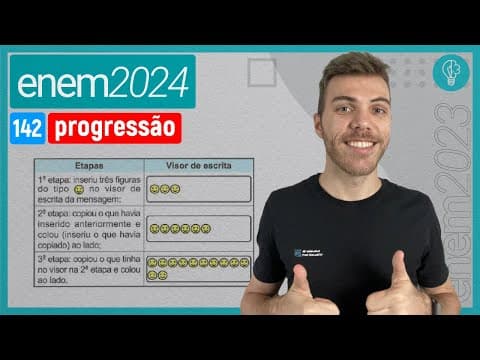 Thumbnail da aula: Uma criança, utilizando um aplicativo, escreveu uma mensagem para enviar a um amigo.  - PROGRESSÃO