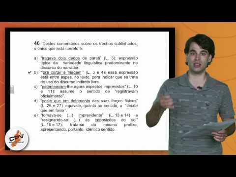 Thumbnail da aula: Língua Portuguesa - FUVEST 2012