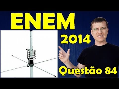 Thumbnail da aula: ENEM 2014 - Questão 84 resolvida (Caderno Azul) - Física - Ondulatória - Prof. Marcelo Boaro