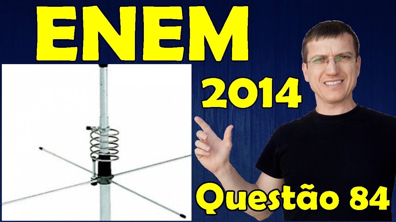 Thumbnail: ENEM 2014 - Questão 84 resolvida (Caderno Azul) - Física - Ondulatória - Prof. Marcelo Boaro