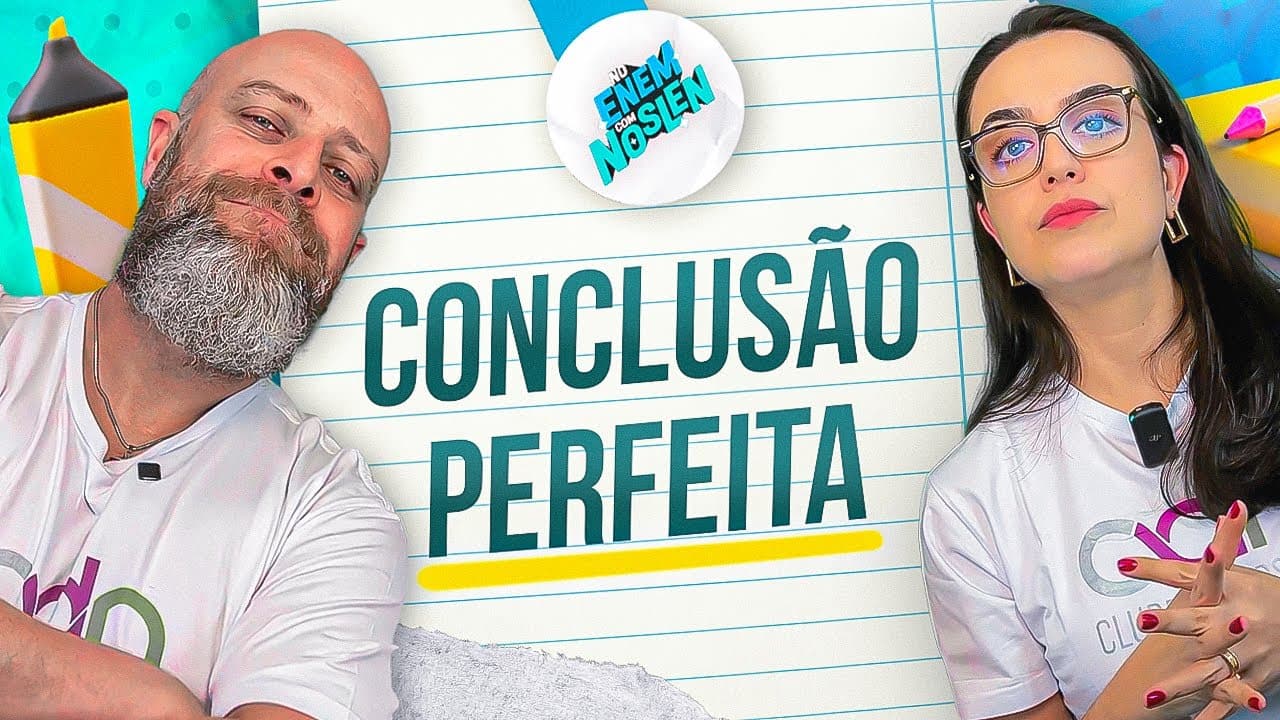 Thumbnail: How to write ENEM ESSAY CONCLUSION [Professor Noslen]