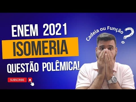 Thumbnail da aula: ENEM 2021: A icterícia, popularmente conhecida por amarelão, é uma patologia frequente em recém-