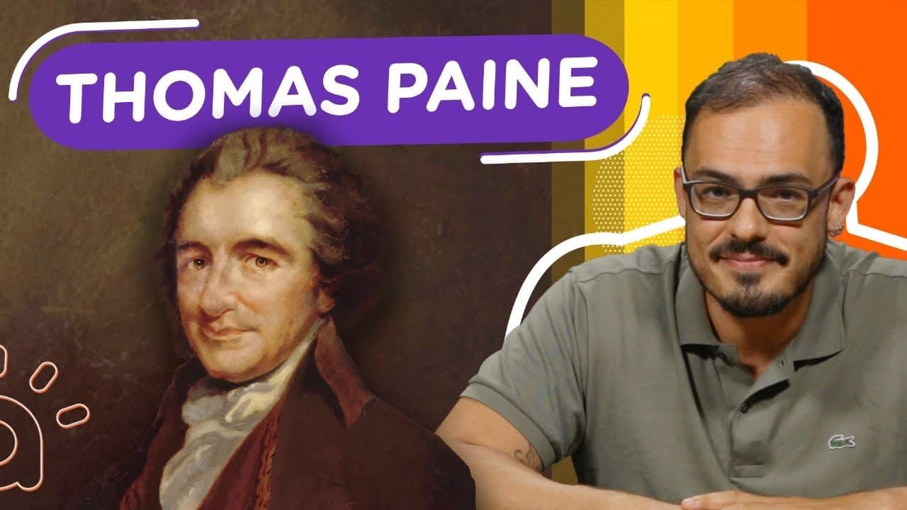 Thumbnail: Thomas Paine | Vida e Obra | Aula Resumo