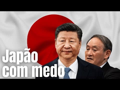 Thumbnail da aula: A expansão chinesa deixa o Japão com medo | Geopolítica |