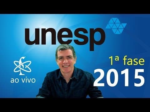 Thumbnail da aula: Unesp 2015 1a fase - Resolução de Física