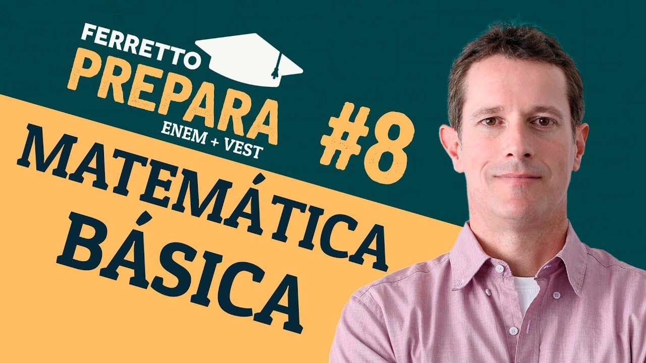 Thumbnail: Ferretto Prepara #8: Matemática Básica (Replay)