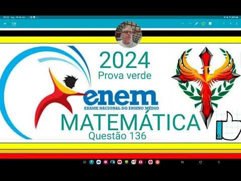 Thumbnail da aula: ENEM 2024 MATEMÁTICA questão 136,Contratos de vários serviços disponíveis na internet apresentam uma