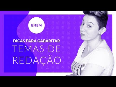 Thumbnail da aula: 10 TEMAS DA REDAÇÃO DO ENEM - Spoiler do Enem