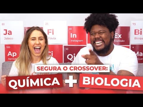 Thumbnail da aula: Química + Biologia: a união | Rolou Uma Química com Prof. Flávia | É MEME OU AULA? | Me Salva! ENEM