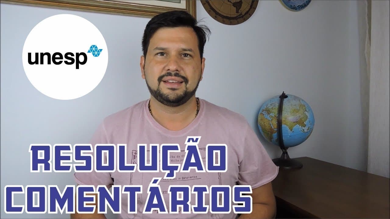 Thumbnail: UNESP 2018: RESOLUÇÃO E COMENTÁRIOS DAS QUESTÕES DE GEOGRAFIA