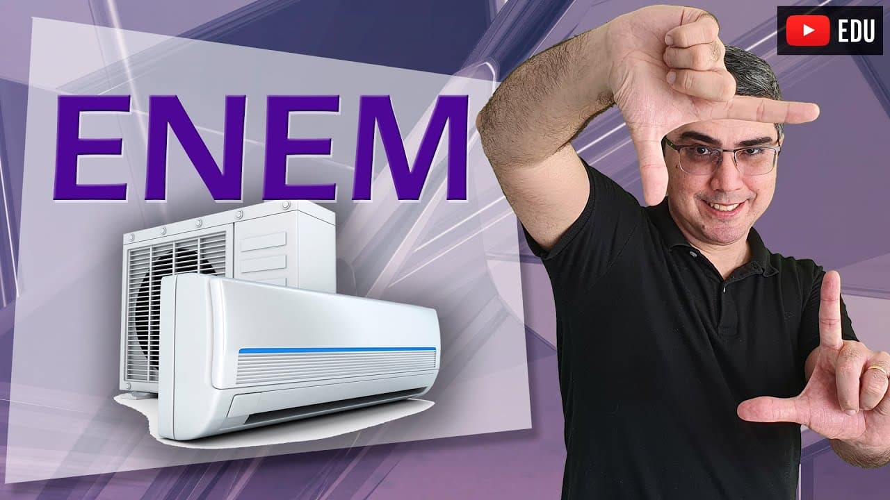 Thumbnail: Enem digital 2020 e os BTUs do ar-condicionado