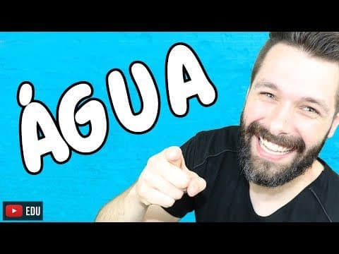 Thumbnail da aula: ÁGUA - COMPOSTOS INORGÂNICOS - BIOQUÍMICA - AULA | Biologia com Samuel Cunha